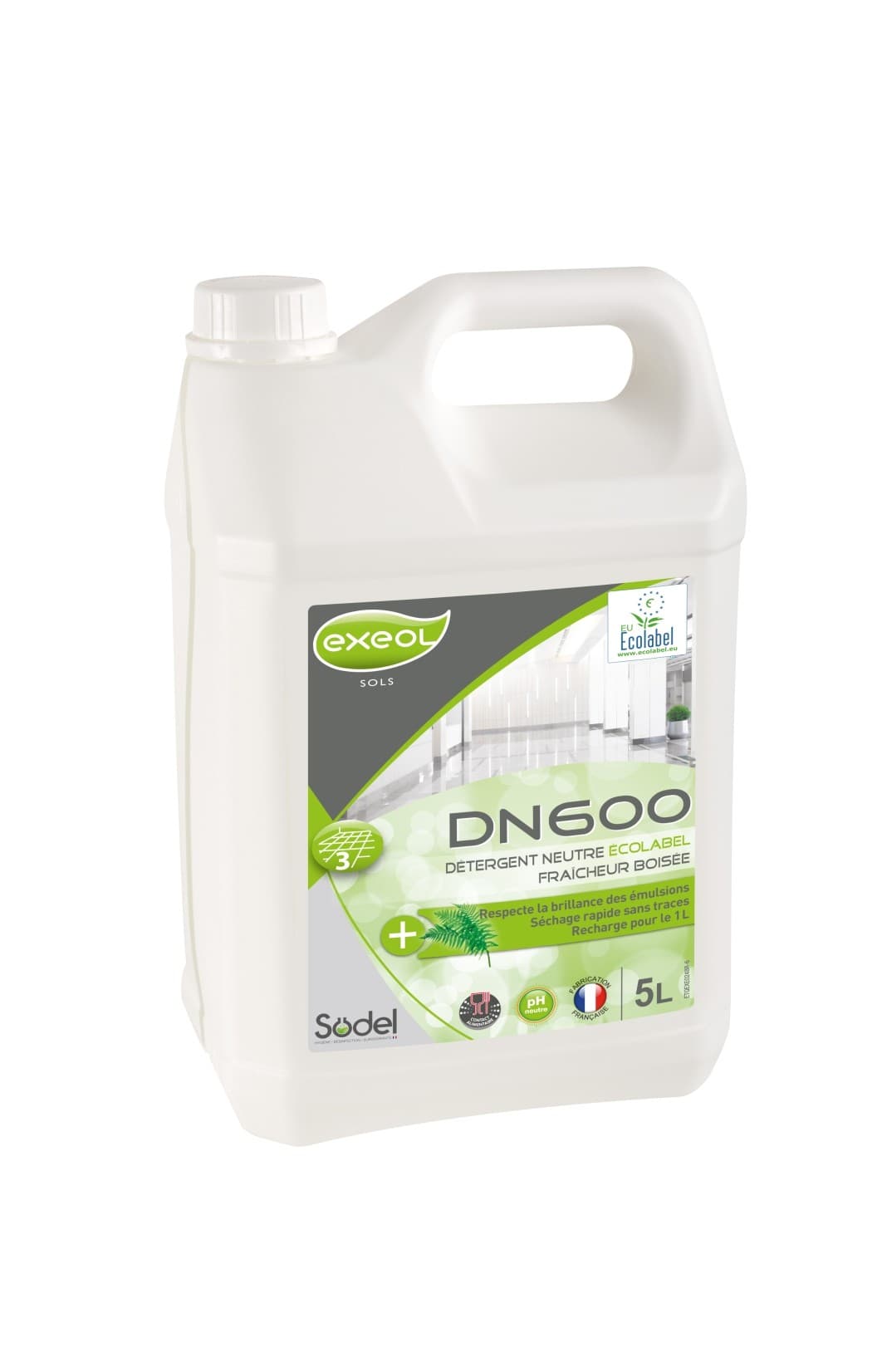 Exeol DN 600 – ekologiczny neutralny preparat do mycia podłóg i powierzchni