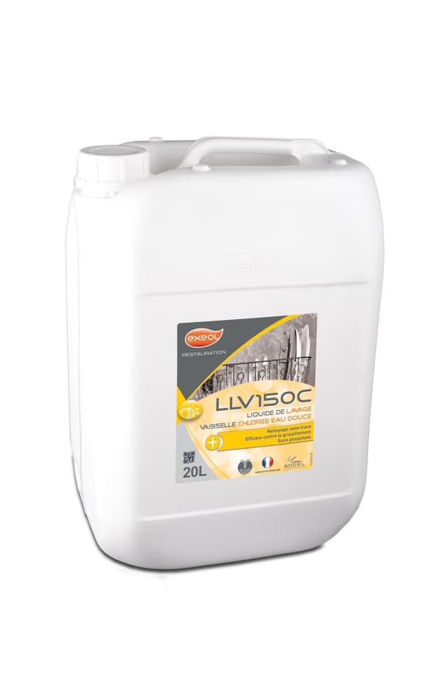 Exeol LLV 150C – płyn z aktywnym chlorem do maszynowego mycia naczyń