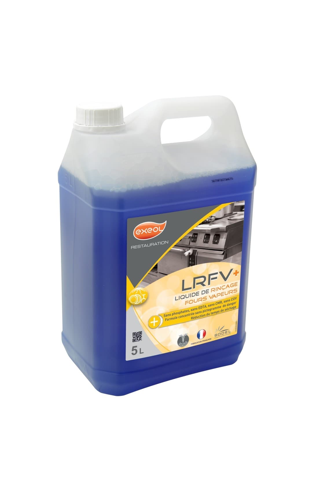 Exeol LRFV+ – płyn do automatycznego spłukiwania pieców konwekcyjno-parowych
