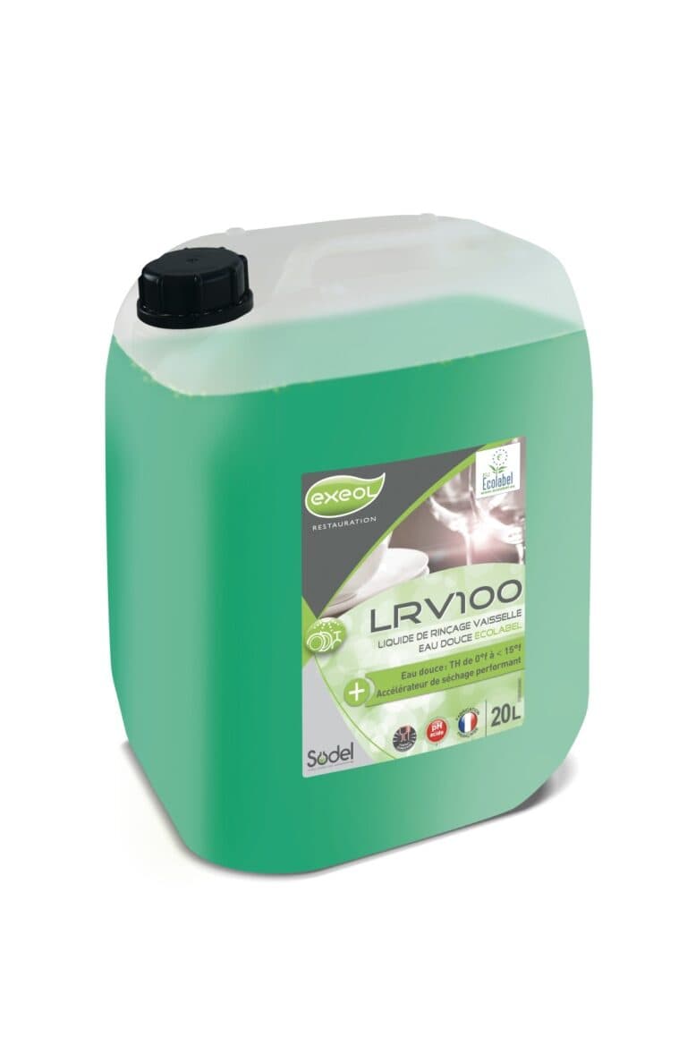Exeol LRV 100 – ekologiczny nabłyszczacz do zmywarek